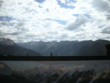 Aspen Mountain & Mural Map. Photo by Peter Spencer Aspen Mountain & Mural Map. Photo by Peter Spencer