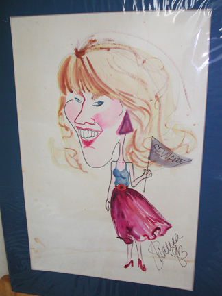 Shaunas-caricature-of-me/Casart blog. Photo by C. Ashley Spencer