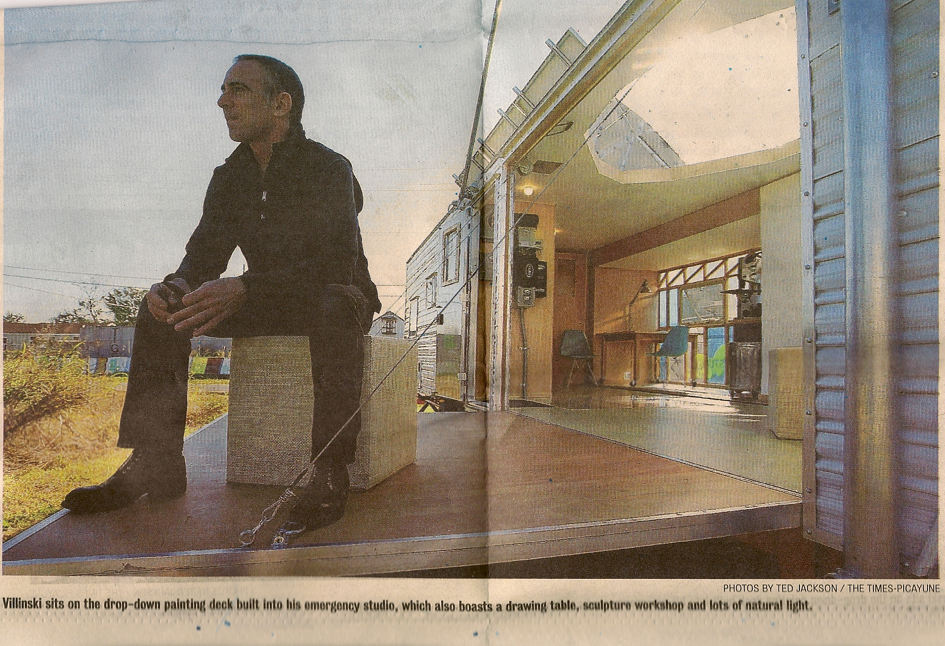 Emergency Artis Studio by Paul Valinsky. Photo by Ted Jackson/TP Emergency Artis Studio by Paul Valinsky. Photo by Ted Jackson/TP