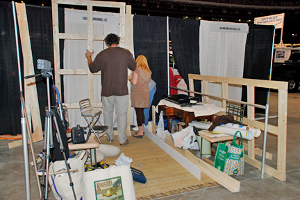 casart booth transformation1. Photo by C. Ashley Spencer casart booth transformation1. Photo by C. Ashley Spencer