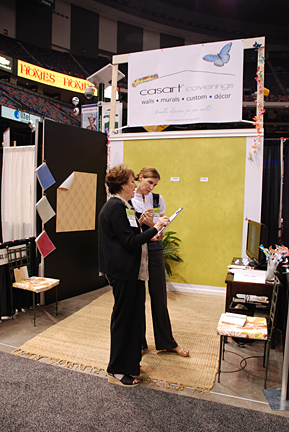 lindsey-mom-in-casart-booth. Photo by C. Ashley Spencer lindsey-mom-in-casart-booth. Photo by C. Ashley Spencer