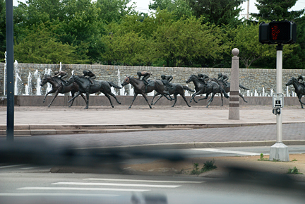 Lexington horse sculptures. Photo by C. Ashley Spencer Lexington horse sculptures. Photo by C. Ashley Spencer