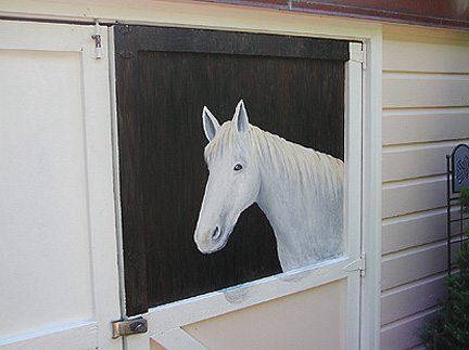 Horse Detail (Old Town, VA) by C. Ashley Spencer