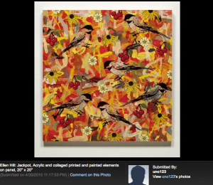 ellen-hill_jackpot-collage and painting