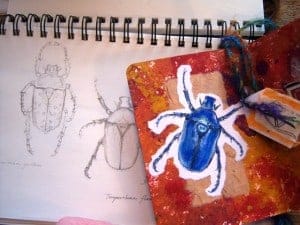 Example of an Altered Book from Nature Books Art Example of an Altered Book from Nature Books Art as seen on Art Is Everywere