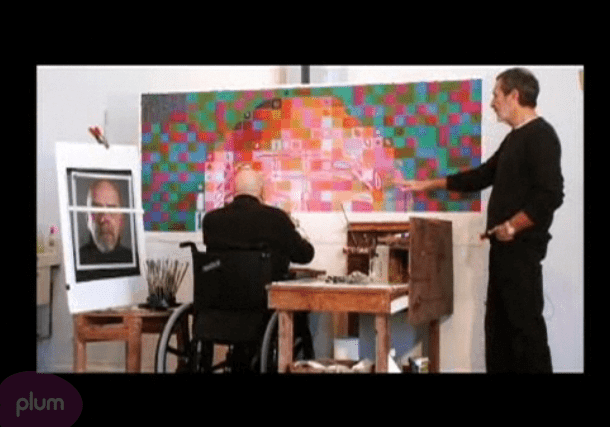Chuck Close Studio Interview with Arne Glimcher_PlumTV Chuck Close Studio Interview with Arne Glimcher_PlumTV, on Art Is Everywhere blog