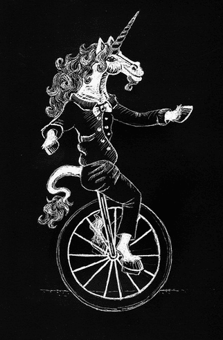Unicorn-Unicycle_Brooke Duckart Unicorn-Unicycle_Brooke Duckart, on Art Is Everywhere