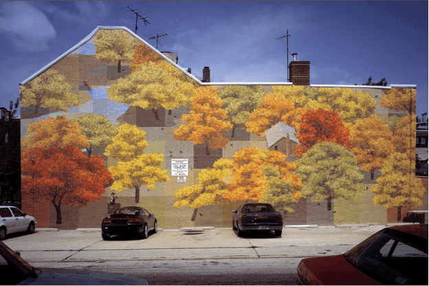Autumn-mural-DavidQuinn_via-NPR Autumn mural by David Quinn as seen on Art Is Everywhere