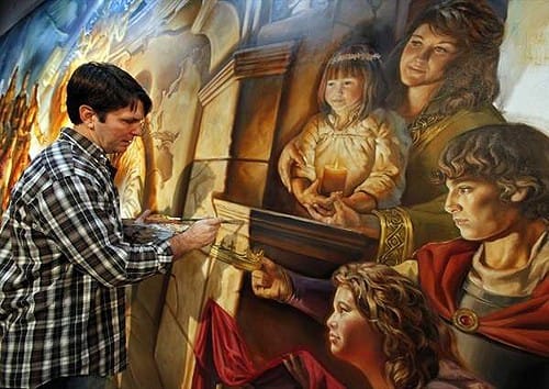 Light of the World Mural by Keith Goodson on Art Is Everywhere