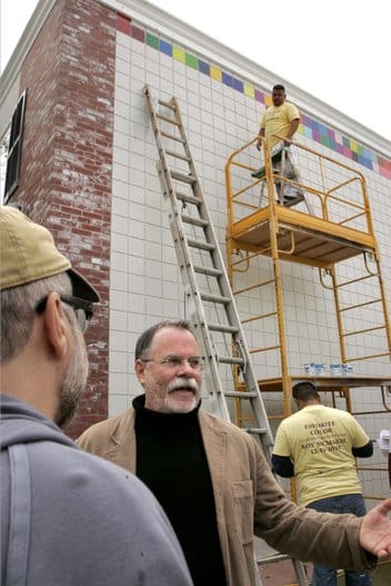 Favorite Colors Mural on SignOn San Diego. Photo by CHARLIE NEUMAN U-T, seen on Art Is Everywhere