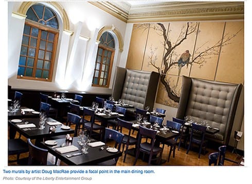 Supper Club_mural in Toronto, seen on Art Is Everywhere