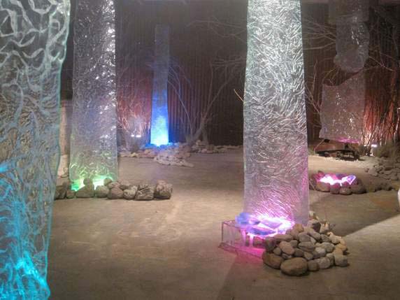 Skin Glass Scupture_Beth Rekow_via abqArts, seen on Art Is Everywhere