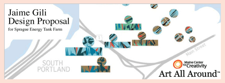 Picture - Portland Maine Center for Creativity Mural Concept Picture - Portland Maine Center for Creativity Mural Concept on Art Is Everywhere