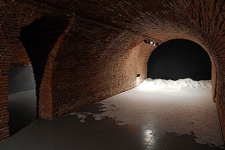 B2_Salt_sculpture_3 via fastcodesign Motoi Yamamoto Salt Maze via fastcodesign on Art Is Everywhere