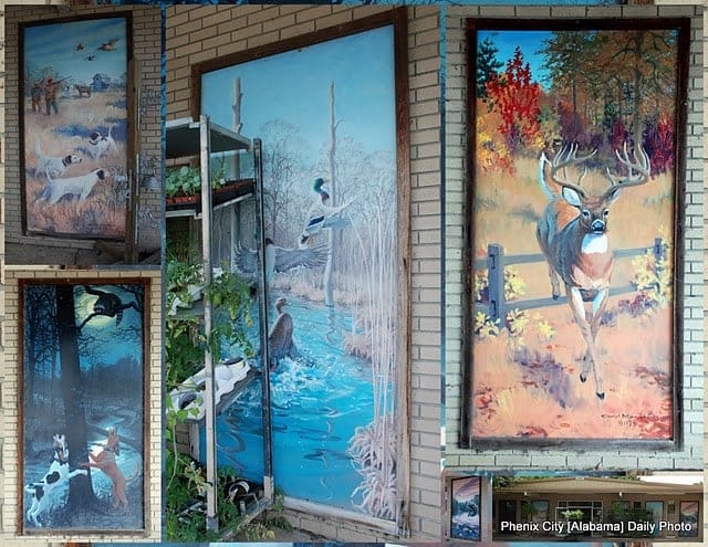 Hurtsburo Woodland Murals as seen on Art Is Everywhere blog