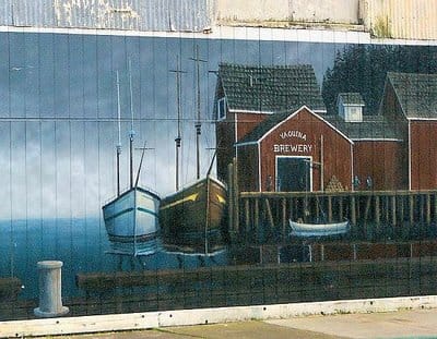 Newport Oregon murals via Travels with a Muse on Art Is Everywhere