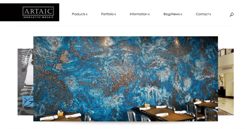 Artaic tile as seen on Art Is Everywhere