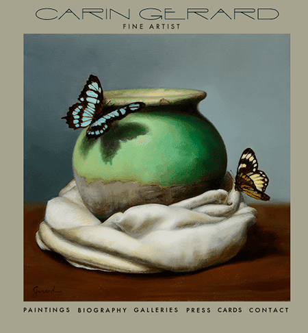 Carin Gerard butterfies, as seen on Art Is Everywhere