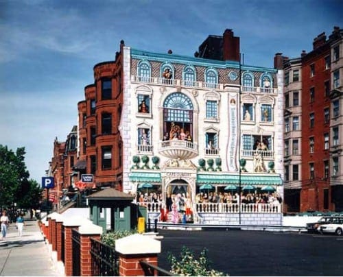 Newberry Street Mural by Joshua Winer as seen on Art is Everywhere