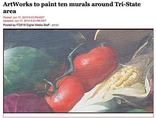 ArtWorks-murals-on Art is Everywhere