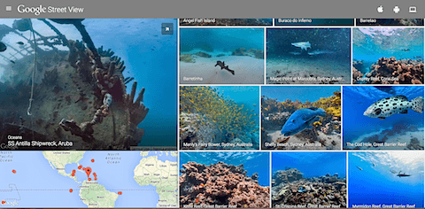 Google Ocean project_1 on Art Is Everywhere