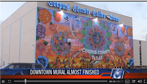 Corpus Christi Mural on AIE