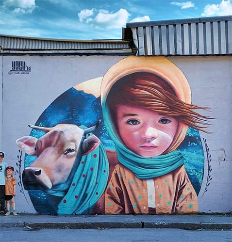 Mural by Yash on Art Is Everywhere