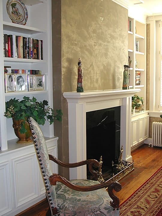 LusterStone Living Room Fireplace Wall by Ashley Spencer