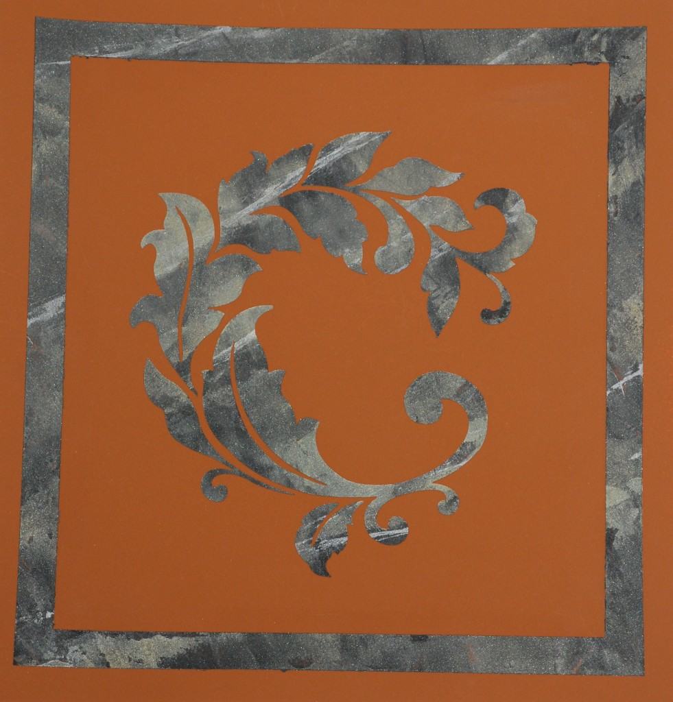 Embossed Faux Marble with Lusterstone and Modello Pattern