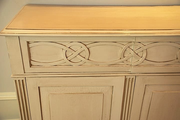 Top and Front Buffet Glazing by Ashley Spencer