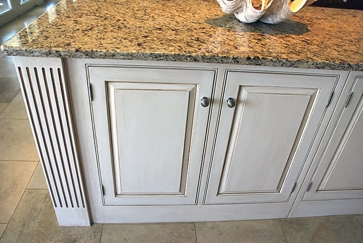 With Counter After Cabinet Glazing by Ashley Spencer